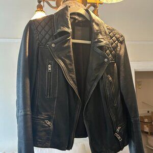 Like new - All Saints moto leather jacket